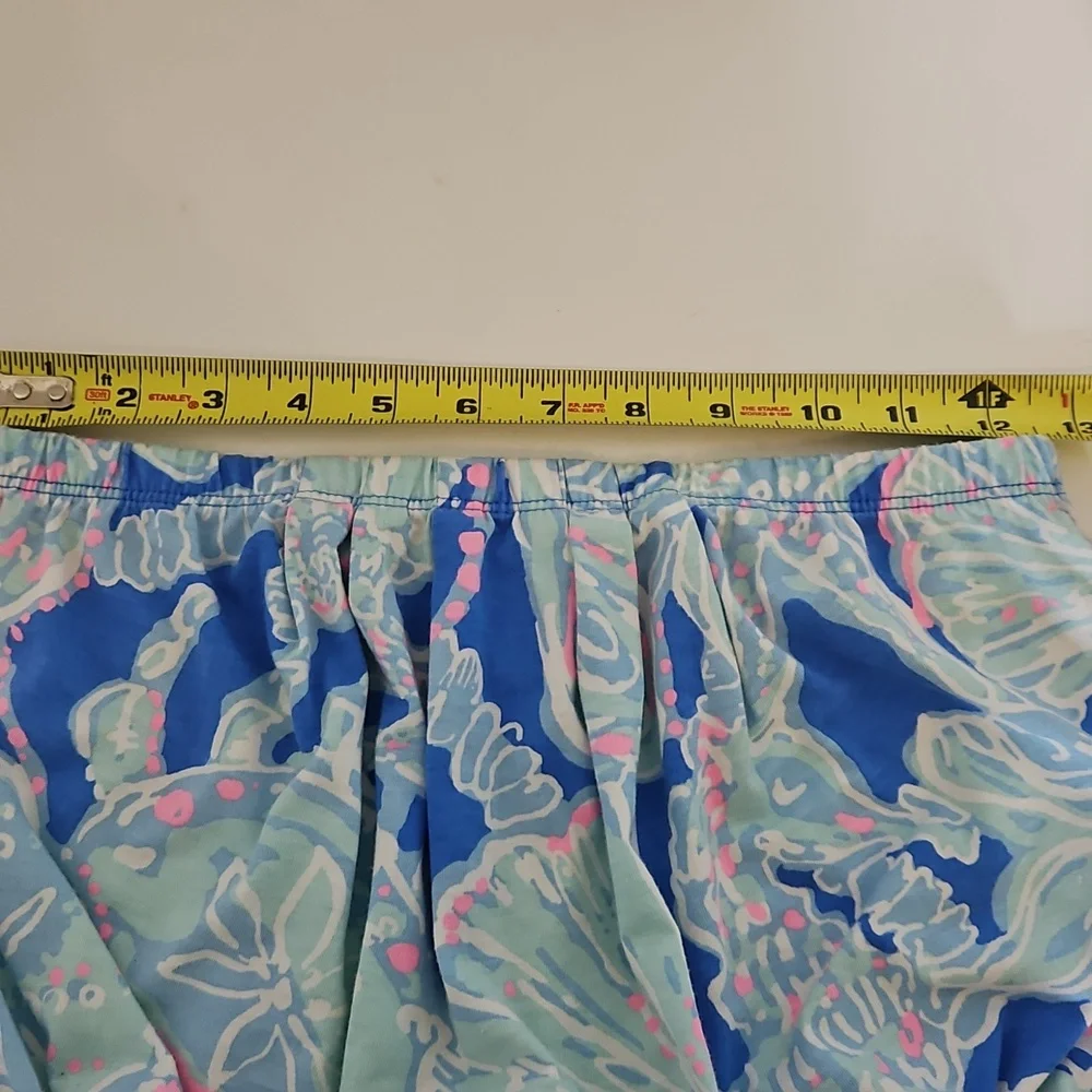 Lilly Pulitzer Windsor Strapless Dress Size S Bay Blue Into The Deep - Picture 7 of 8